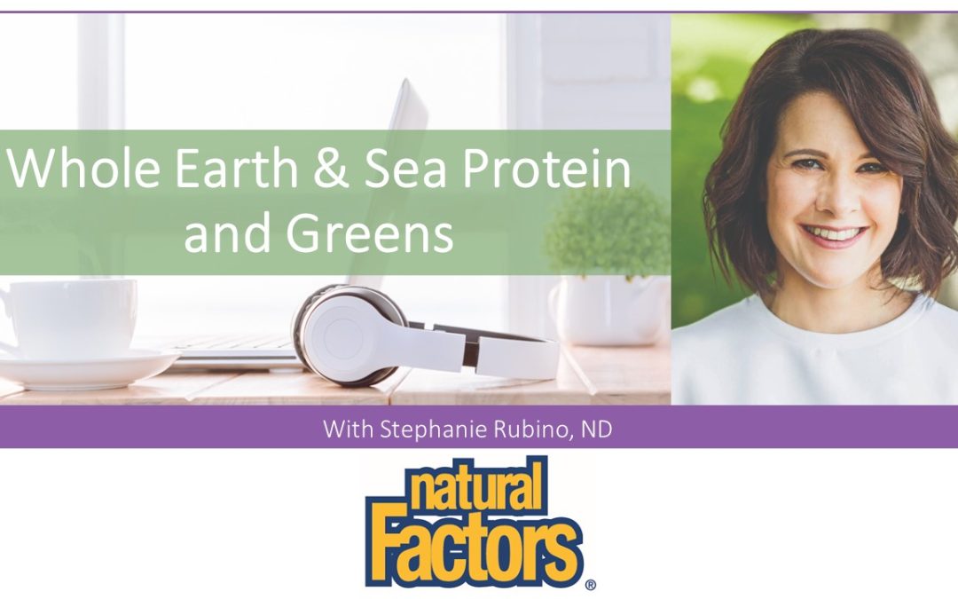 Whole Earth & Sea Protein and Greens
